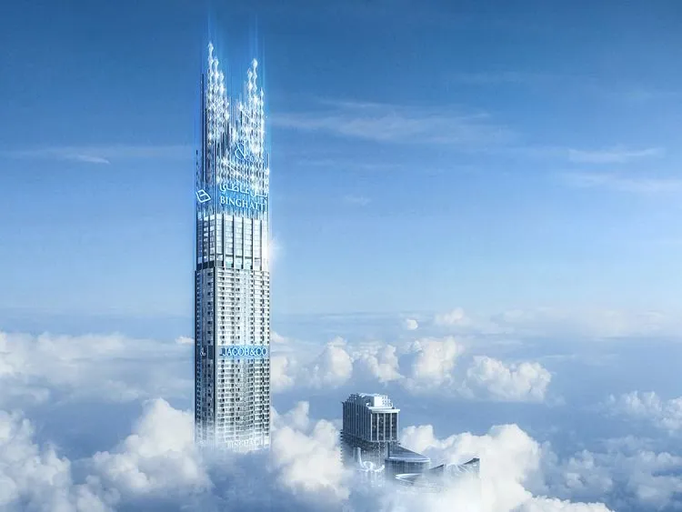 Binghatti's New Dubai skyscraper-world's tallest residential tower