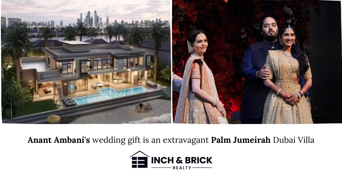 Mukesh Ambani Gifted Radhika & Anant one of the top villa in Dubai, Palm Jumeirah