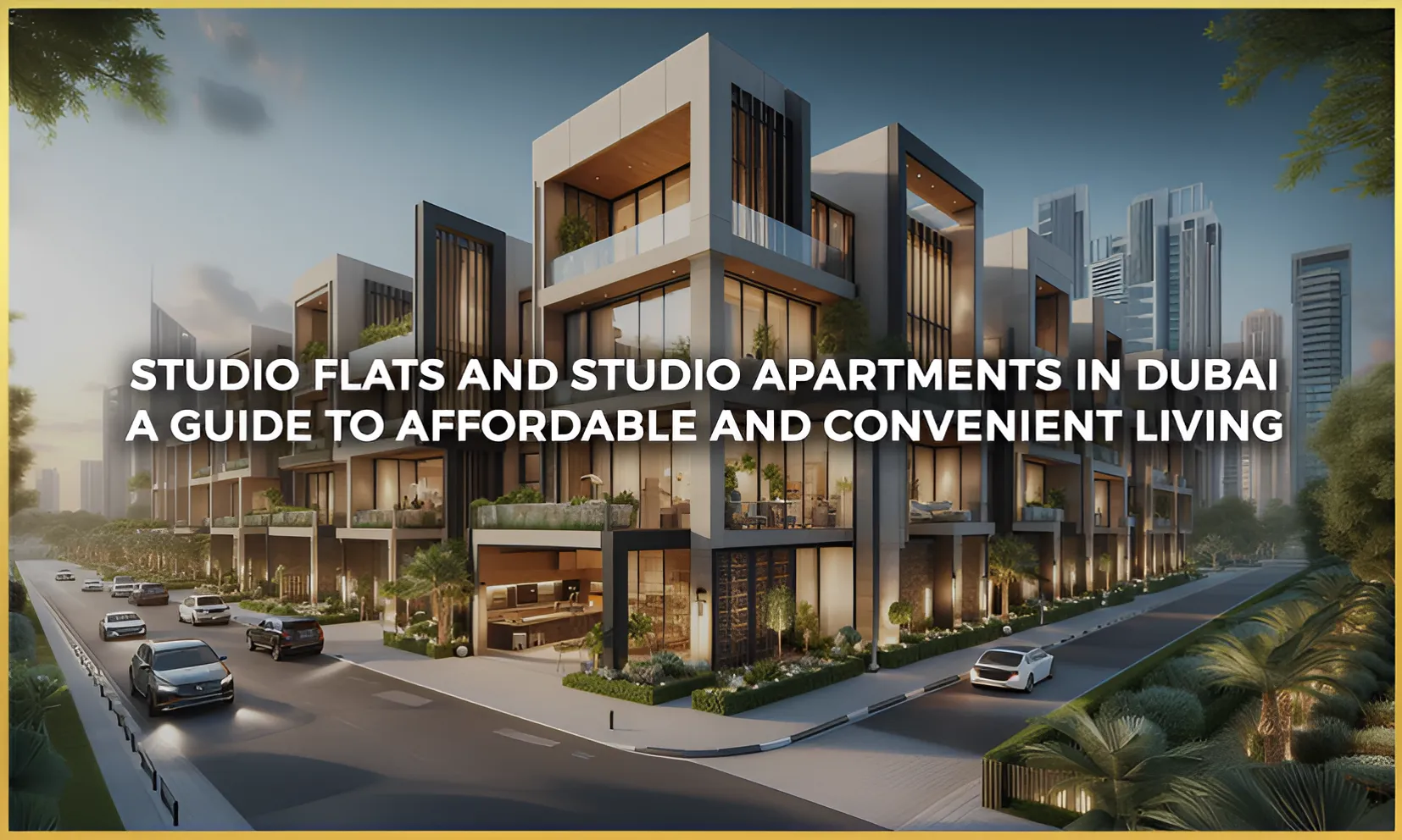 Studio Flats and Studio Apartments in Dubai: A Guide to Affordable and Convenient Living