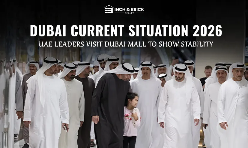 Dubai current situation 2026  | UAE Leaders Visit Dubai Mall to Show Stability