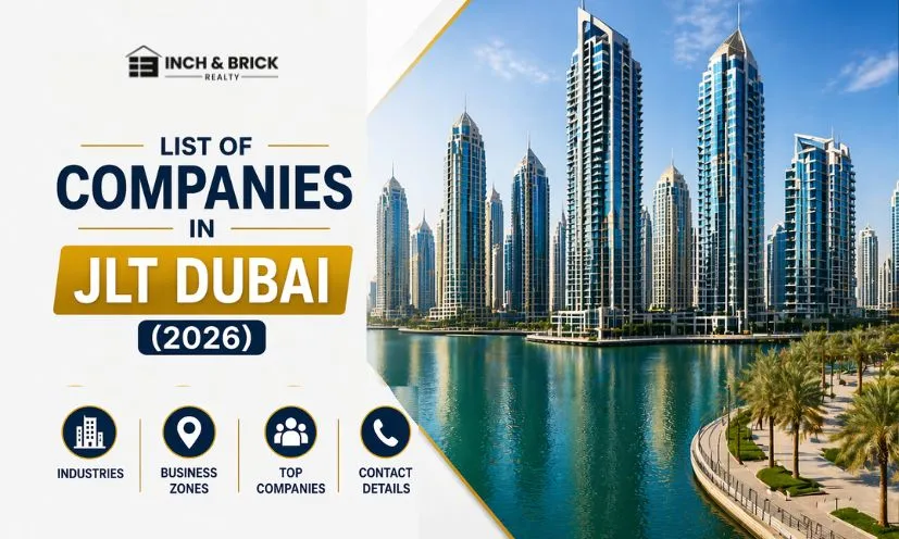 JLT Dubai Company List 2026 & Business Zones | Inch & Brick Realty