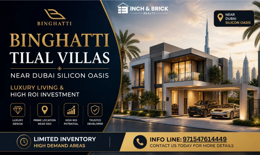 Invest Smart at Binghatti Tilal Near Silicon Oasis Dubai