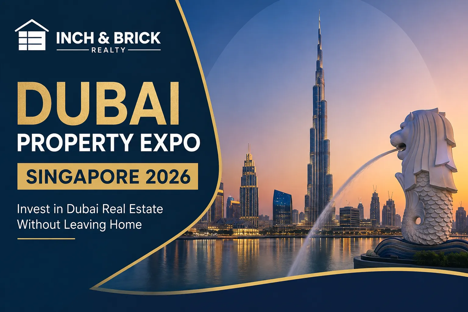 Dubai Property Expo Singapore 2026 | Invest with Inchbrick Realty