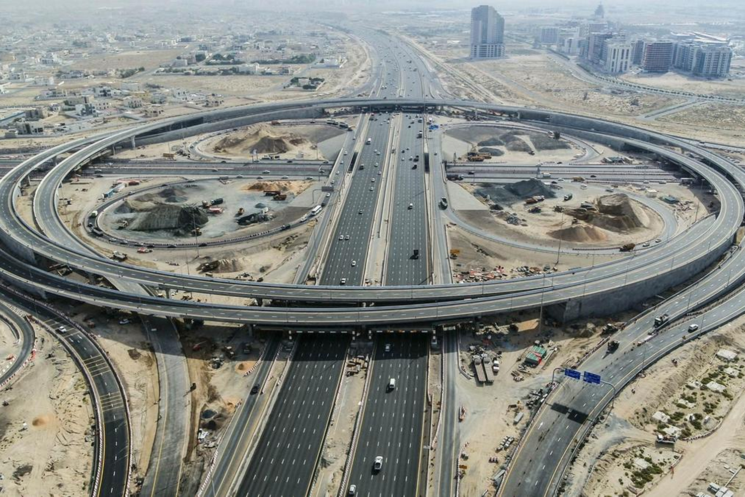 Al Ain road of Dubai
