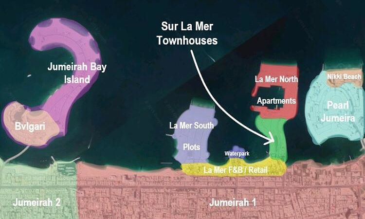 Sur-La-Mer-Townhouses-at-Port-De-La-Mer-Location-Map