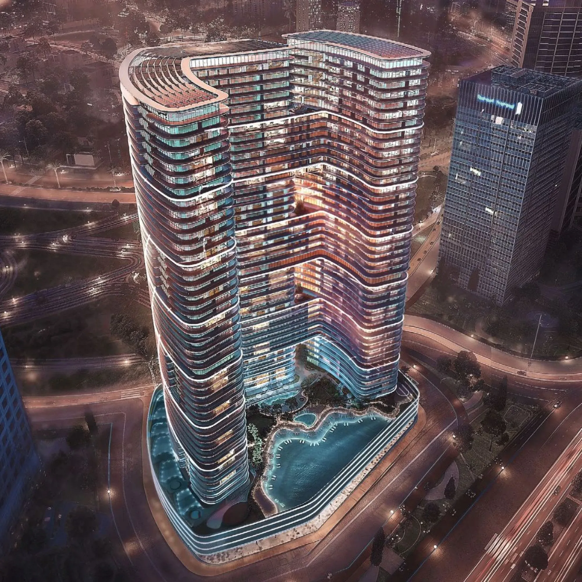 Binghatti Hills Apartments at Dubai Science Park