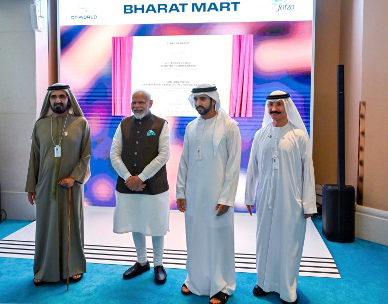 Bharat Mart in Dubai: Sheikh Mohammed and Narendra Modi lay foundation for massive Indian market scheduled to open in 2026 - Buy property in Dubai - Inchbrick realty
