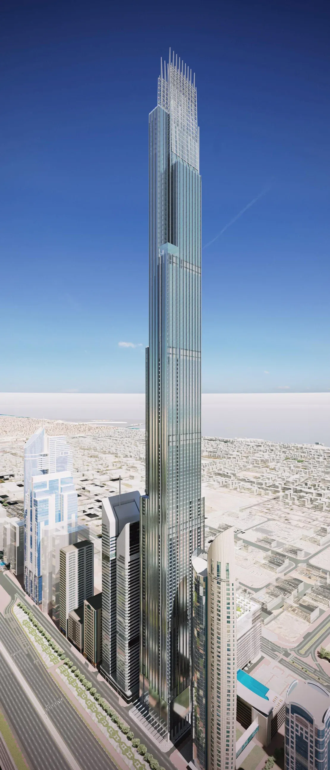 World's second tallest tower in Dubai - Burj azizi - Inchbrick Realty