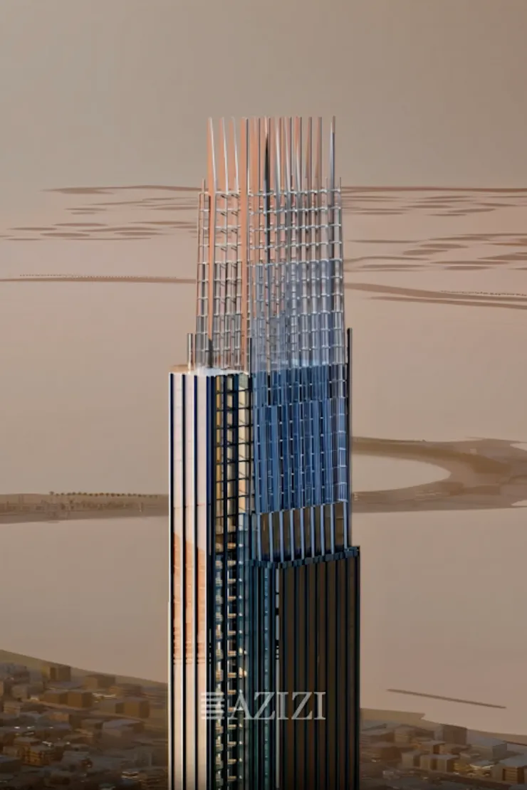 World's second tallest tower in Dubai - Burj azizi - Inchbrick Realty