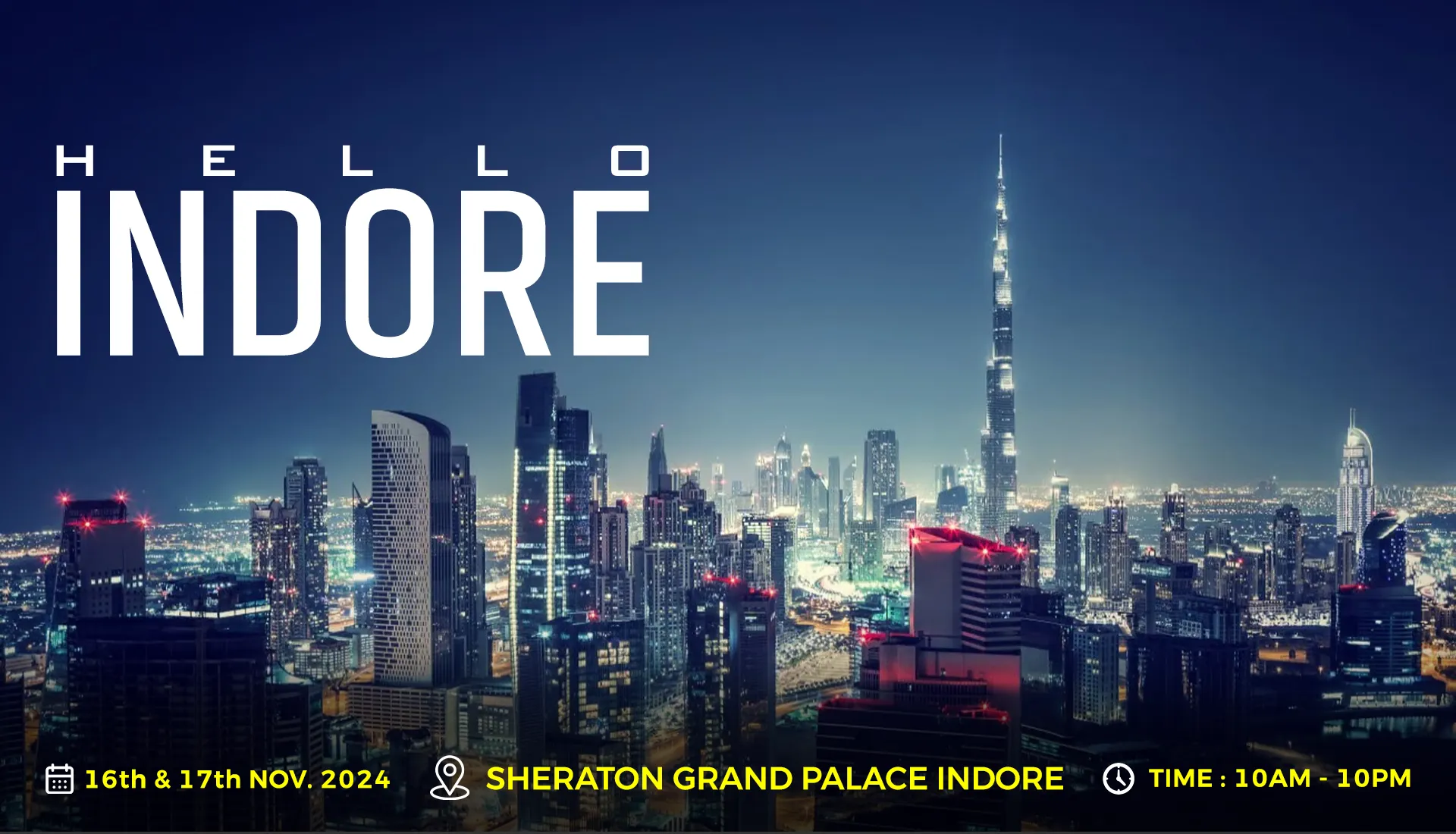 Dubai Property expo in indore by inchbrick realty