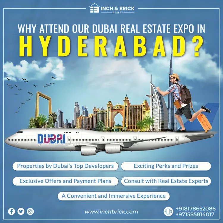 Dubai Real Estate Expo Hyderabad 2025 by Inchbrick realty