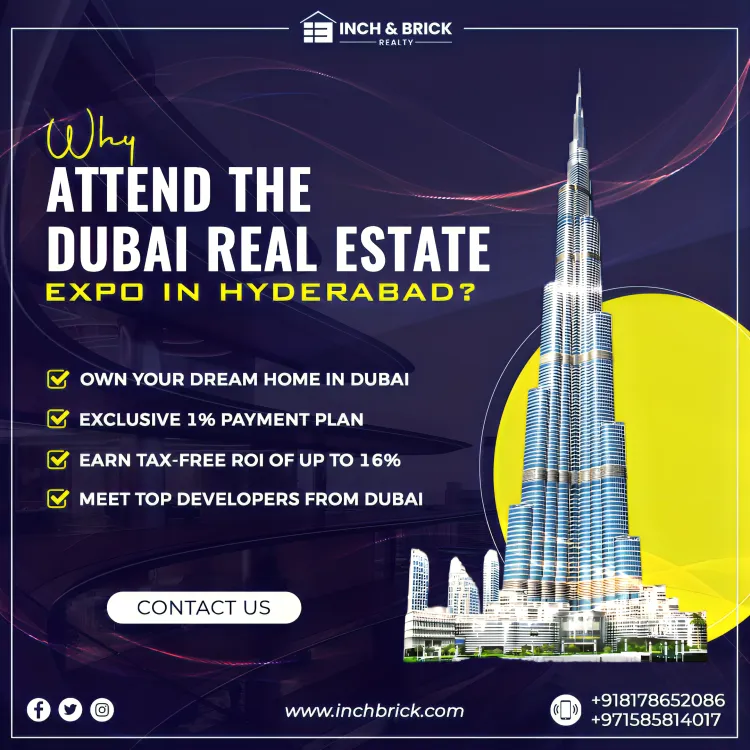 Dubai Property expo hyderabad by inchbrick