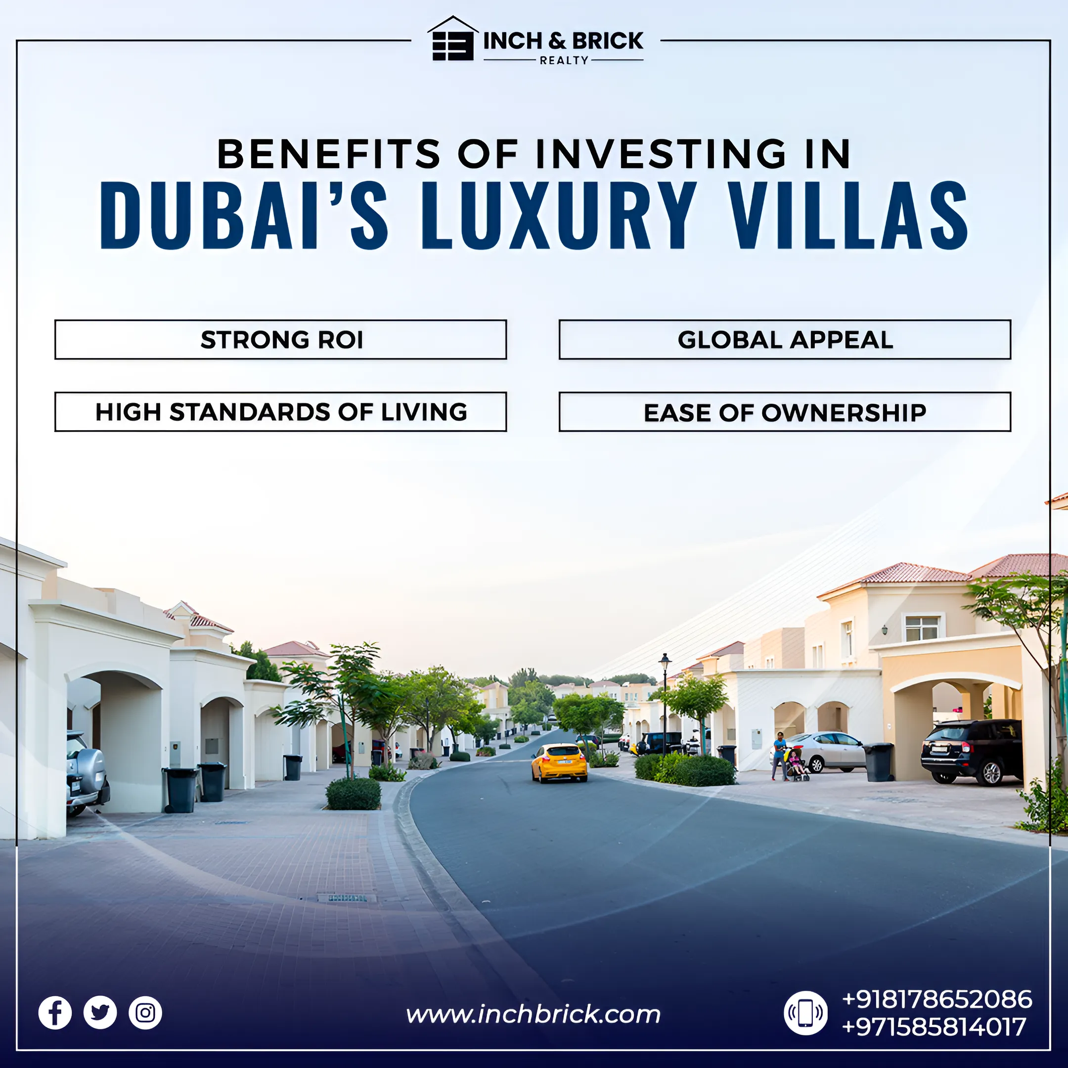 Luxury Villa For Sale In Dubai by Inchbrick realty