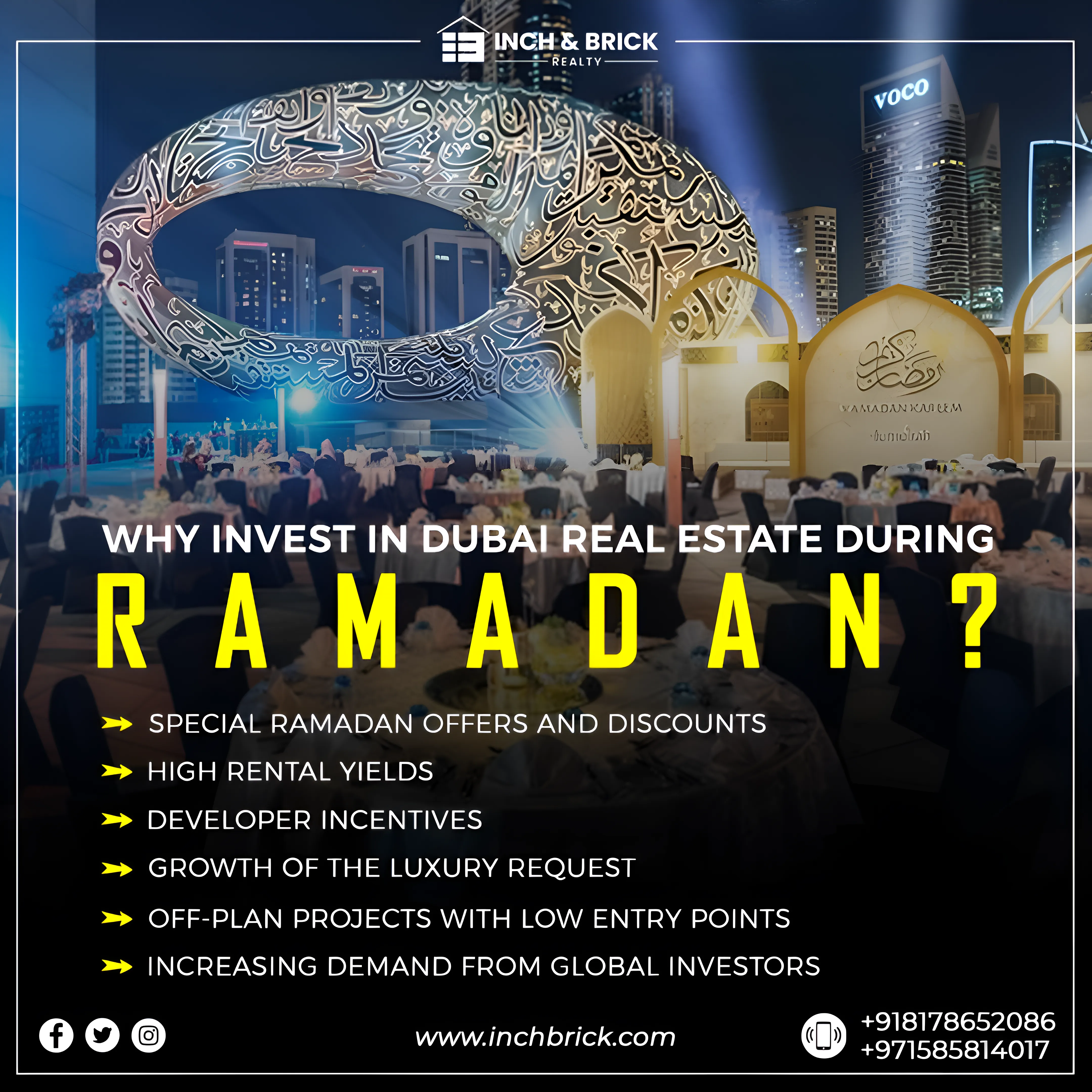 Visit to Dubai - Inchbrick Realty