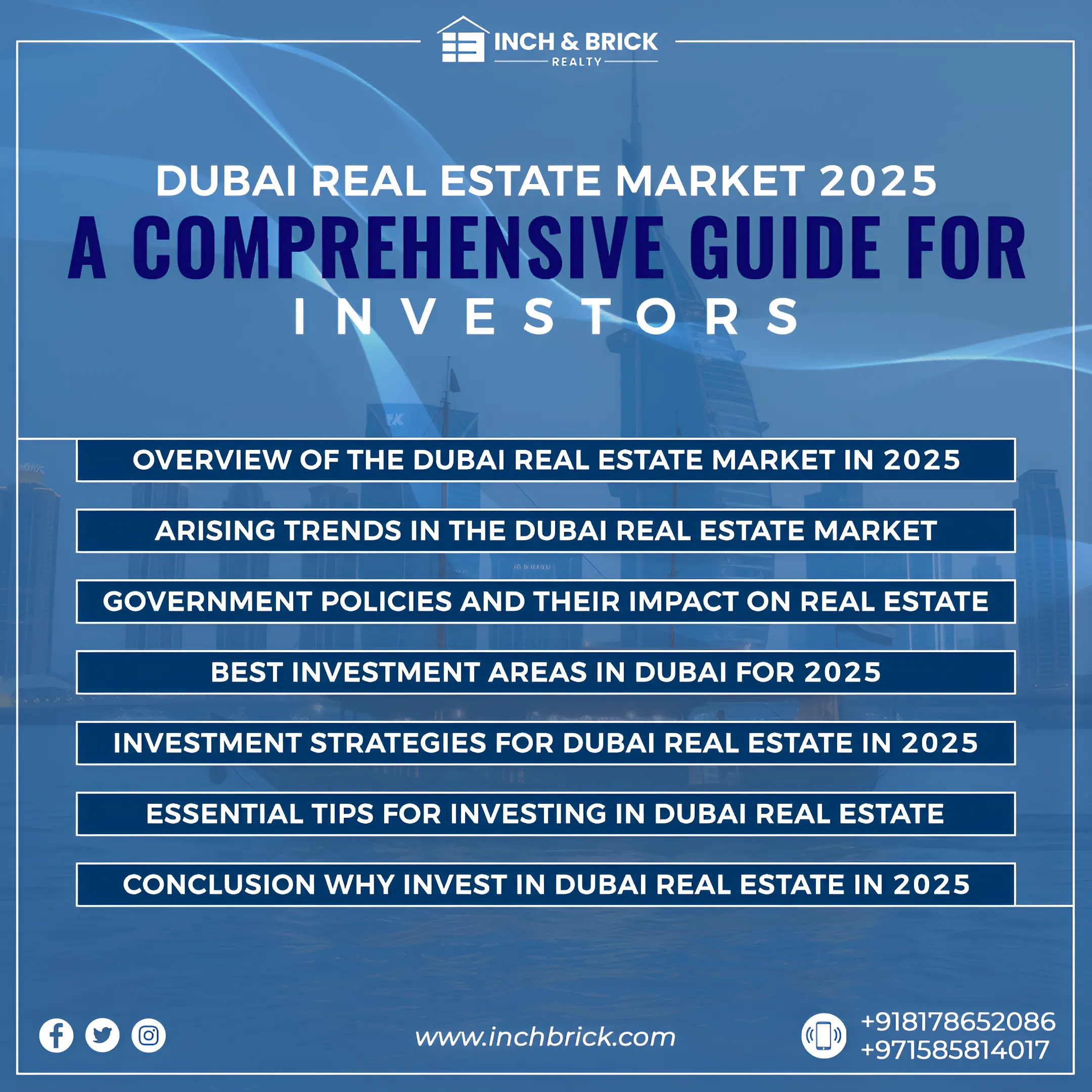 Dubai Real Estate Market 2025 - Inchbrick Realty