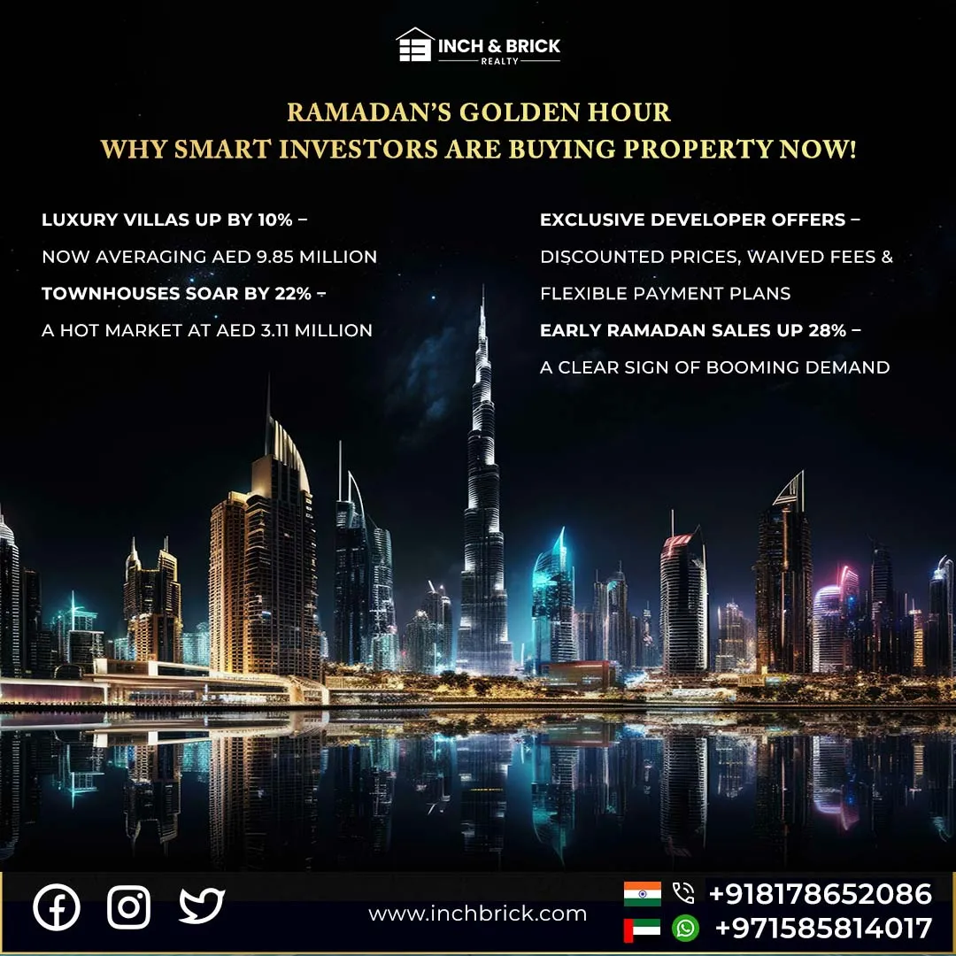 dubai real estate sales surge ramadan 2024 - Inchbrick Realty