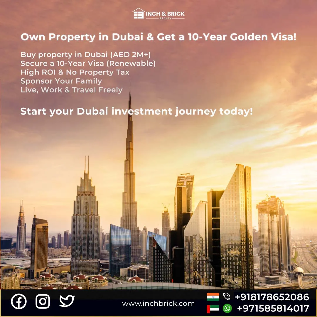 Dubai Golden Visa  Rule 2025 - Inchbrick Realty