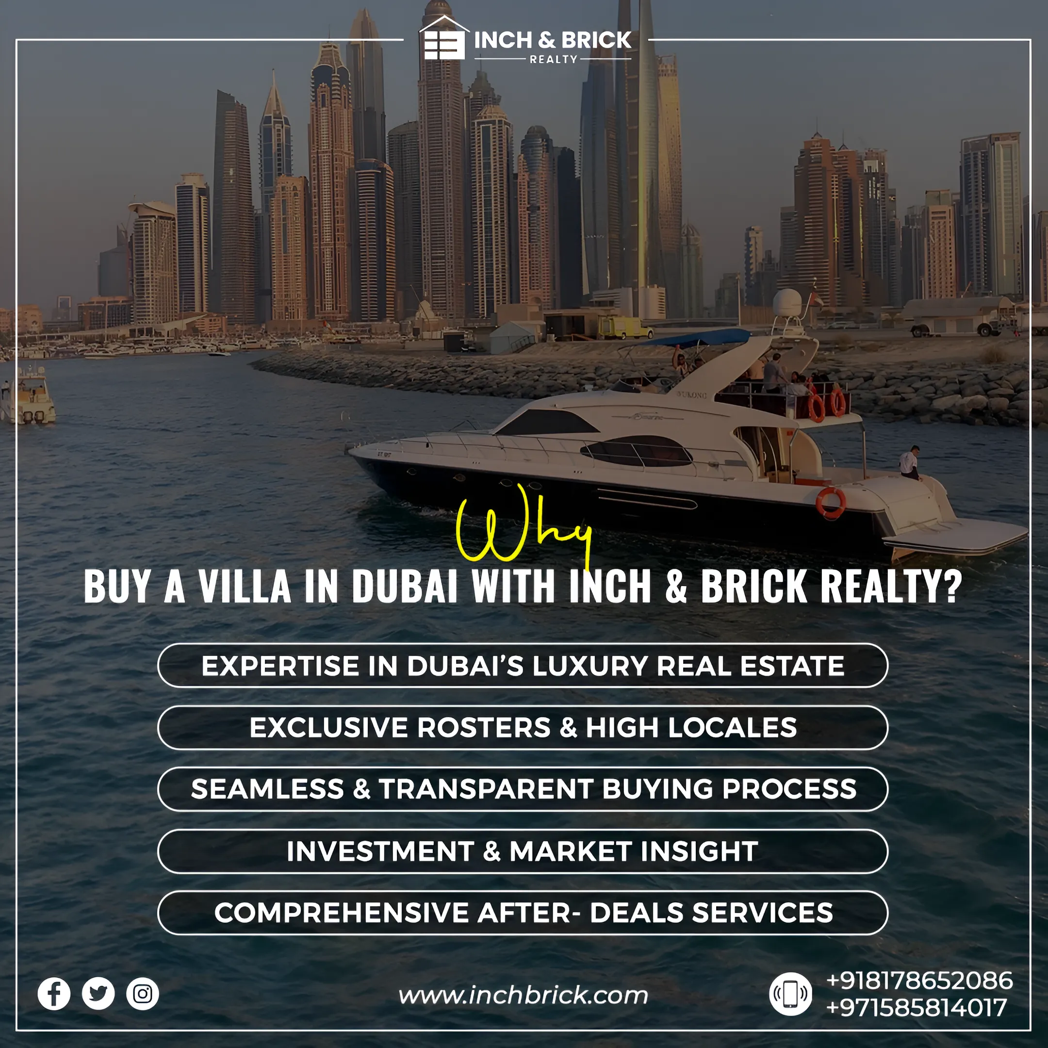 vill for sale in Dubai - Inchbrick Realty