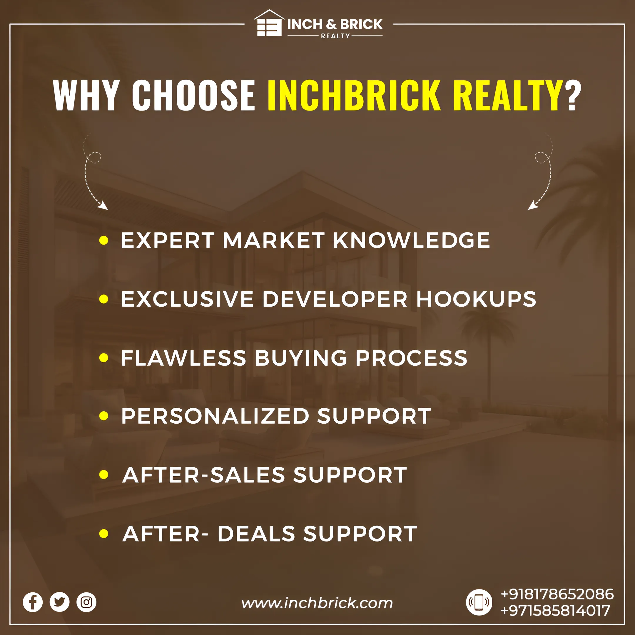 Real Estate Investor in Dubai  - Inchbrick Realty