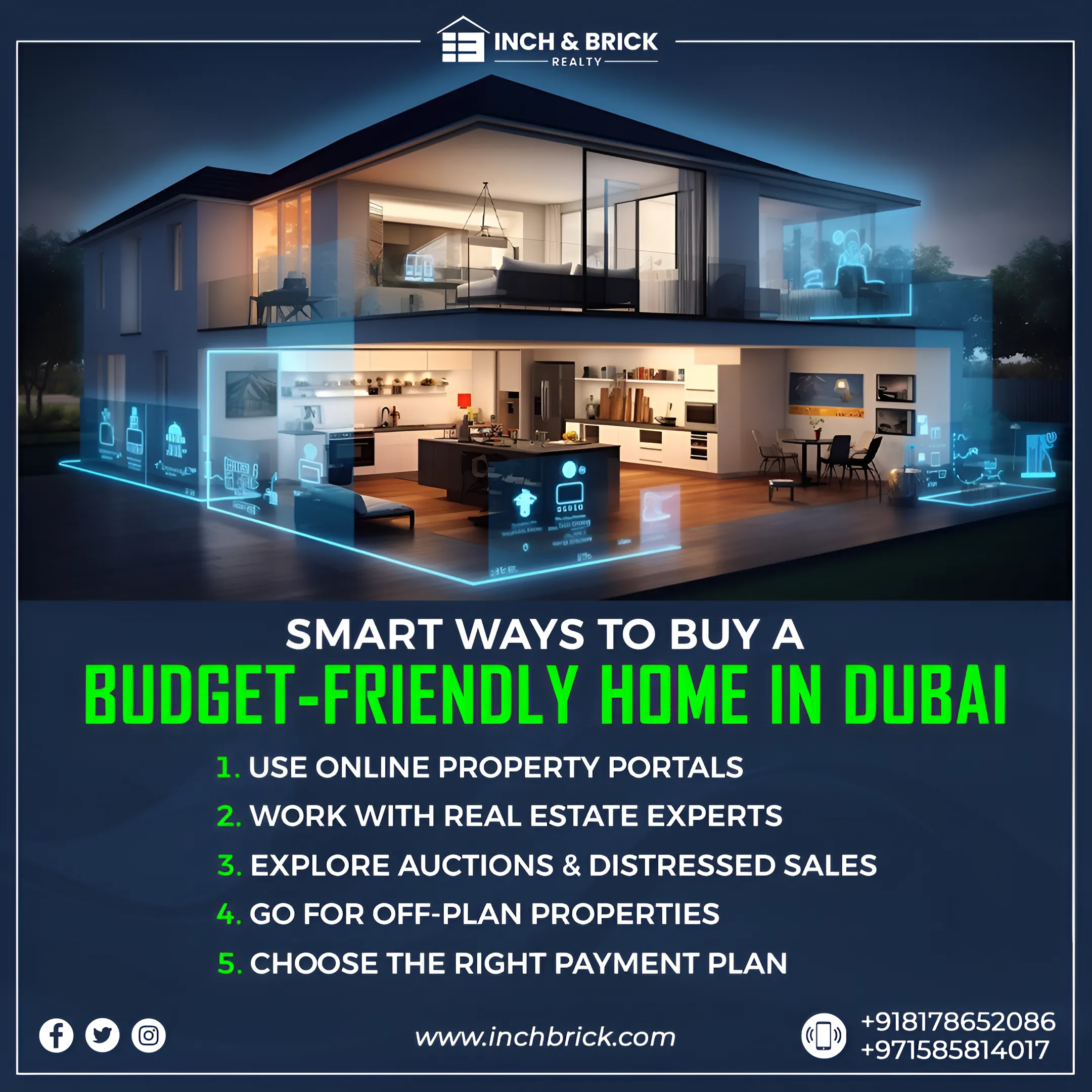 Cheap house for sale in Dubai - Inchbrick Realty