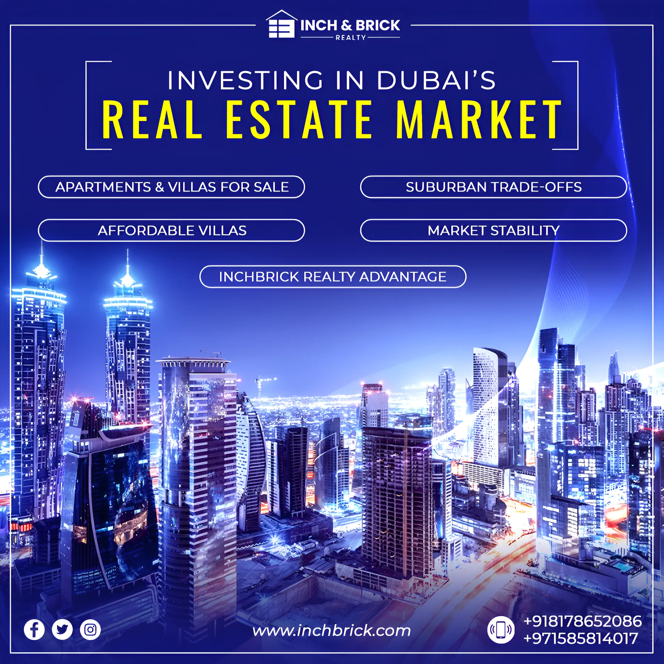 apartment for rent in Dubai, UAE - Inchrbrick Realty