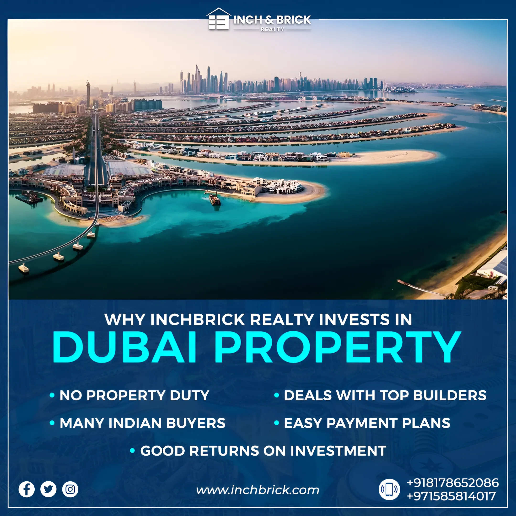 Property in Dubai - Inchbrick Realty