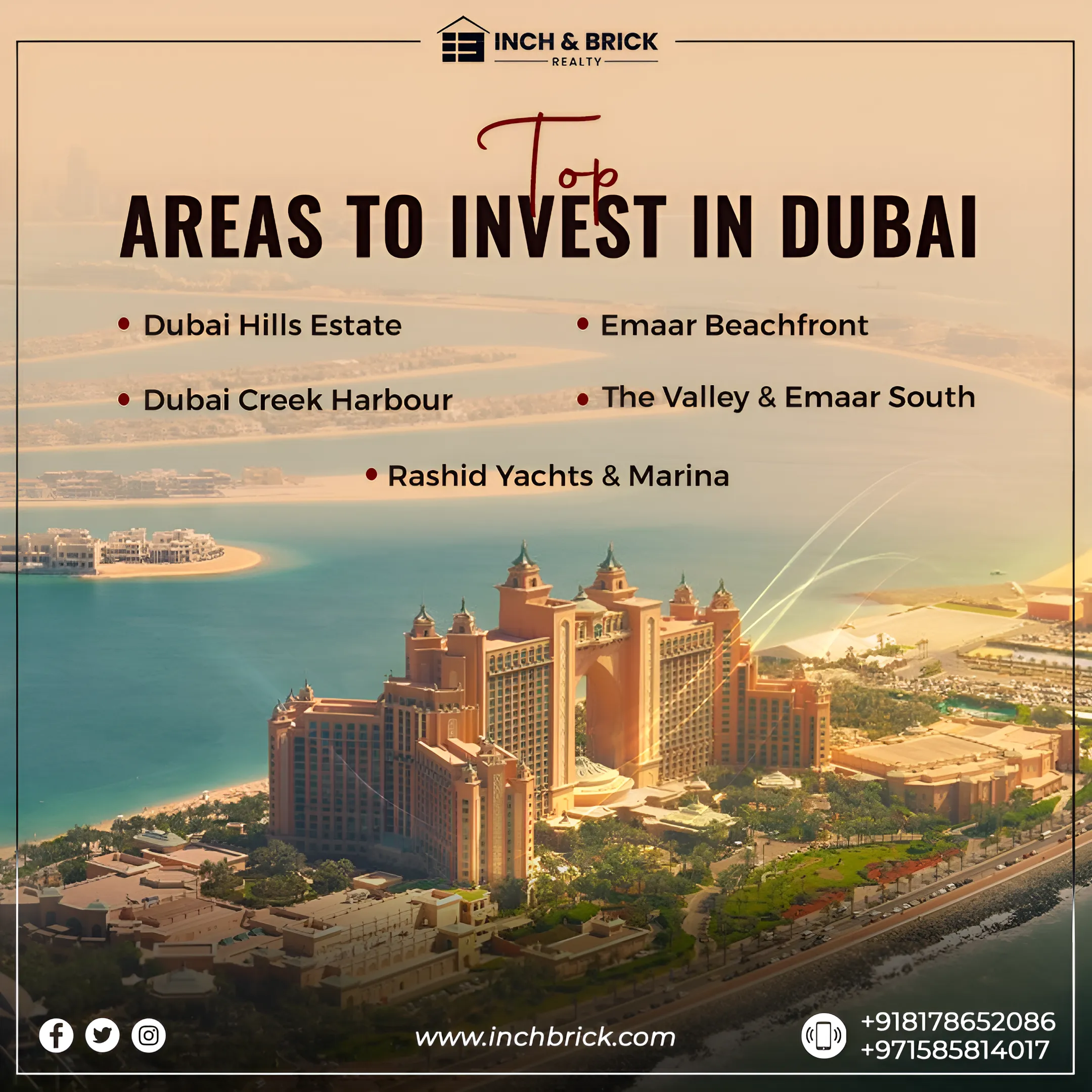 Best Property investment in Dubai-Inchbrick realty 