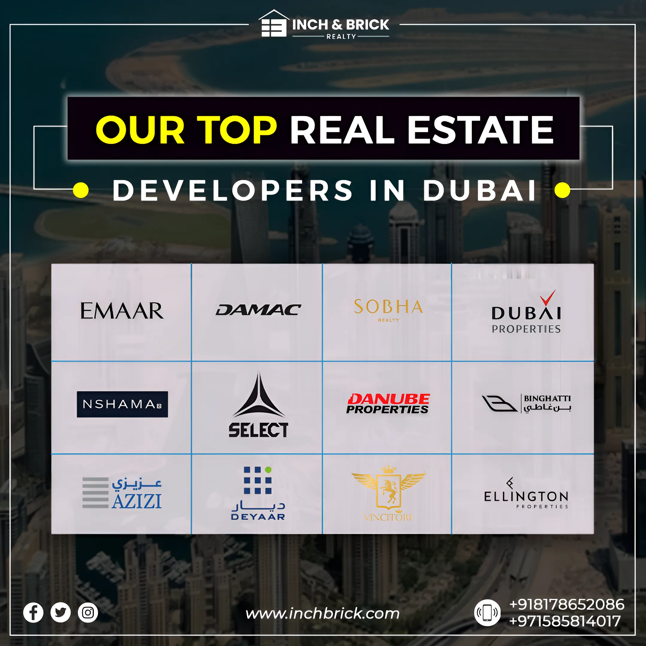 Top Real Estate Brokers of Dubai 