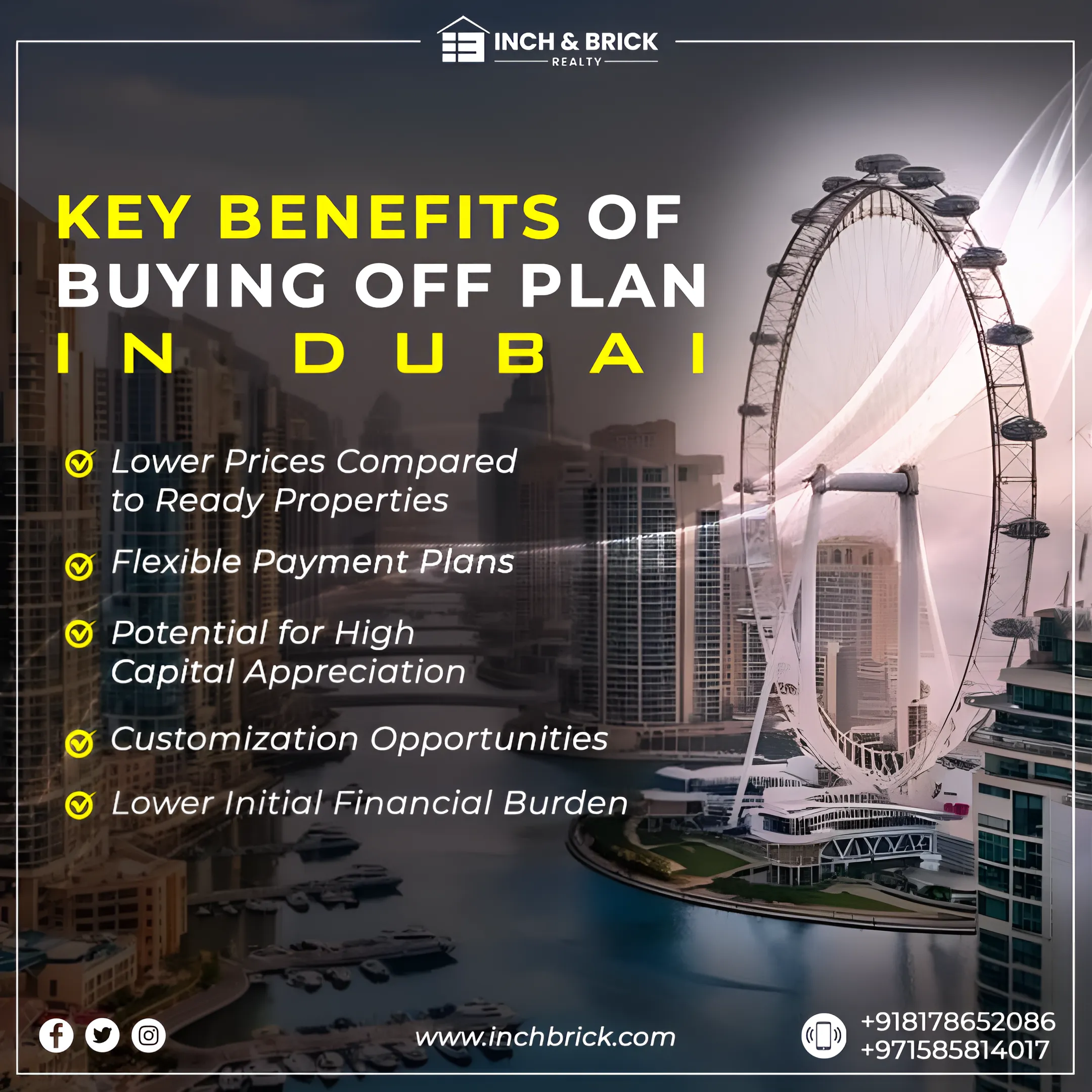 Benefits of buying off plan property in dubai