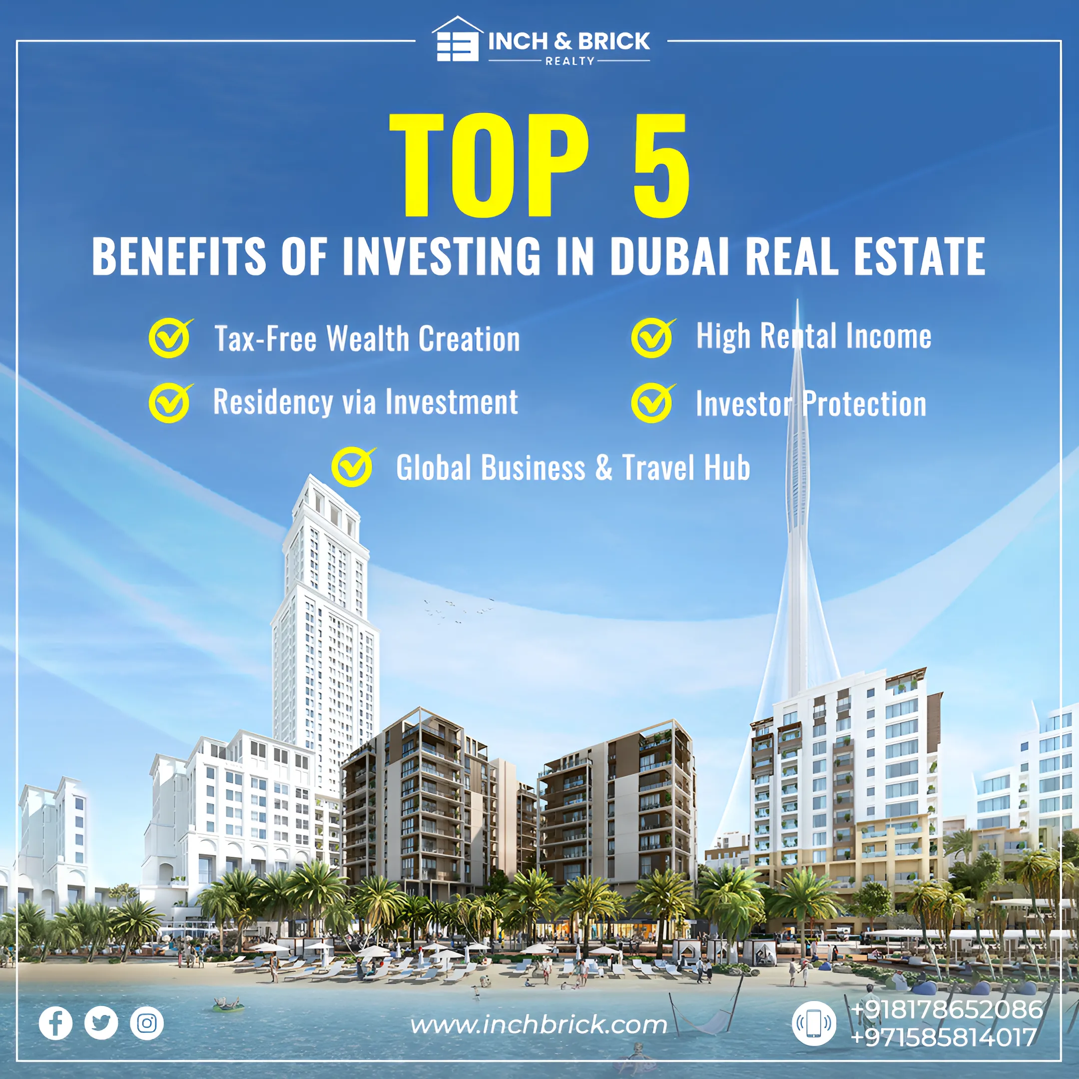 Benefits of Investing in Dubai Real Estate