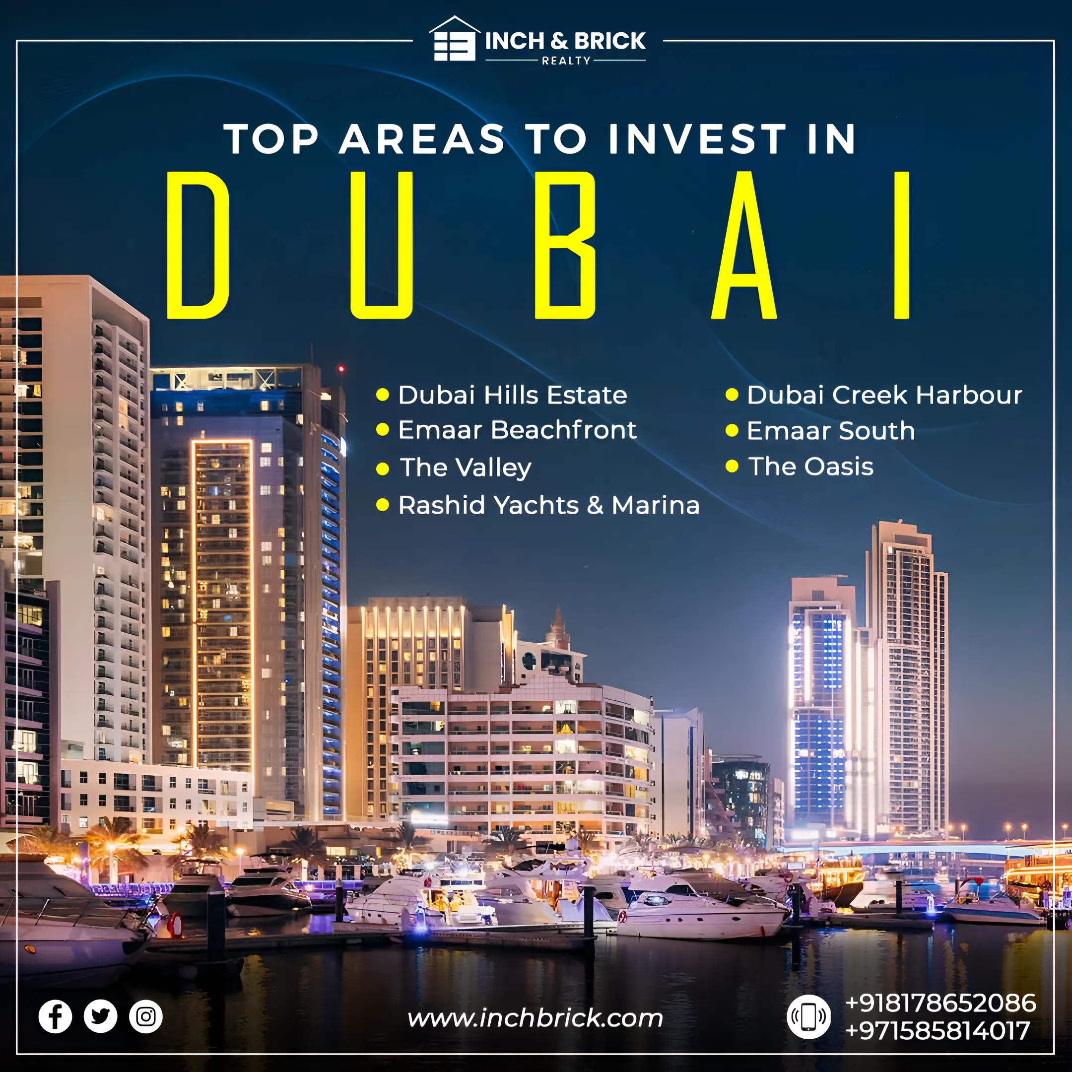 top Areas to invest in dubai