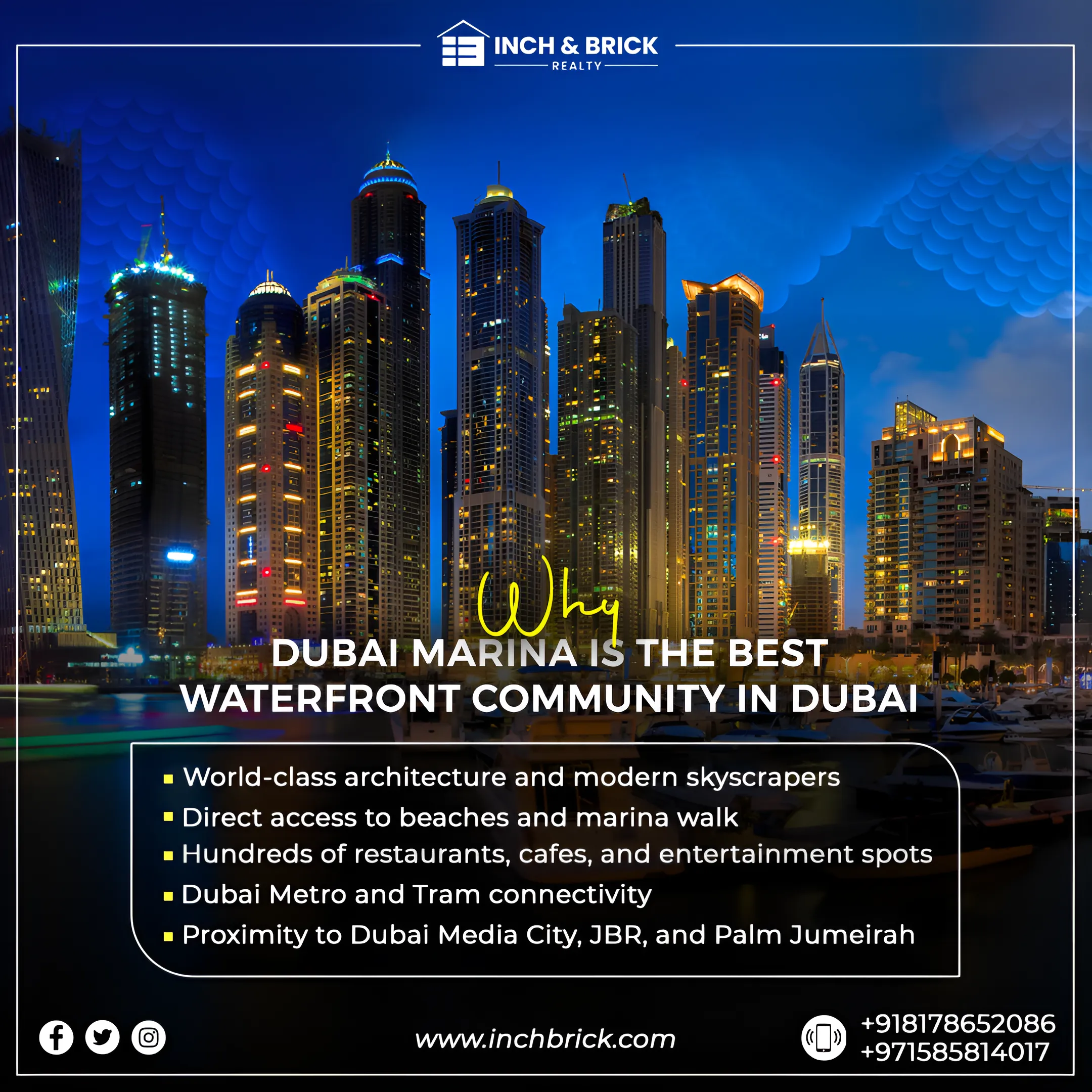 Dubai Marina Is the Best Waterfront Community in Dubai