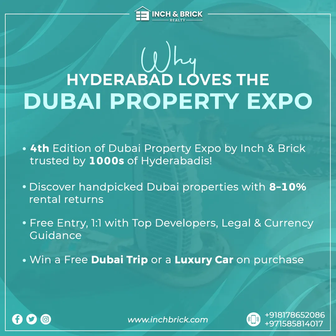 The Best Event for Investing in Dubai – Property Expo in Hyderabad 2025