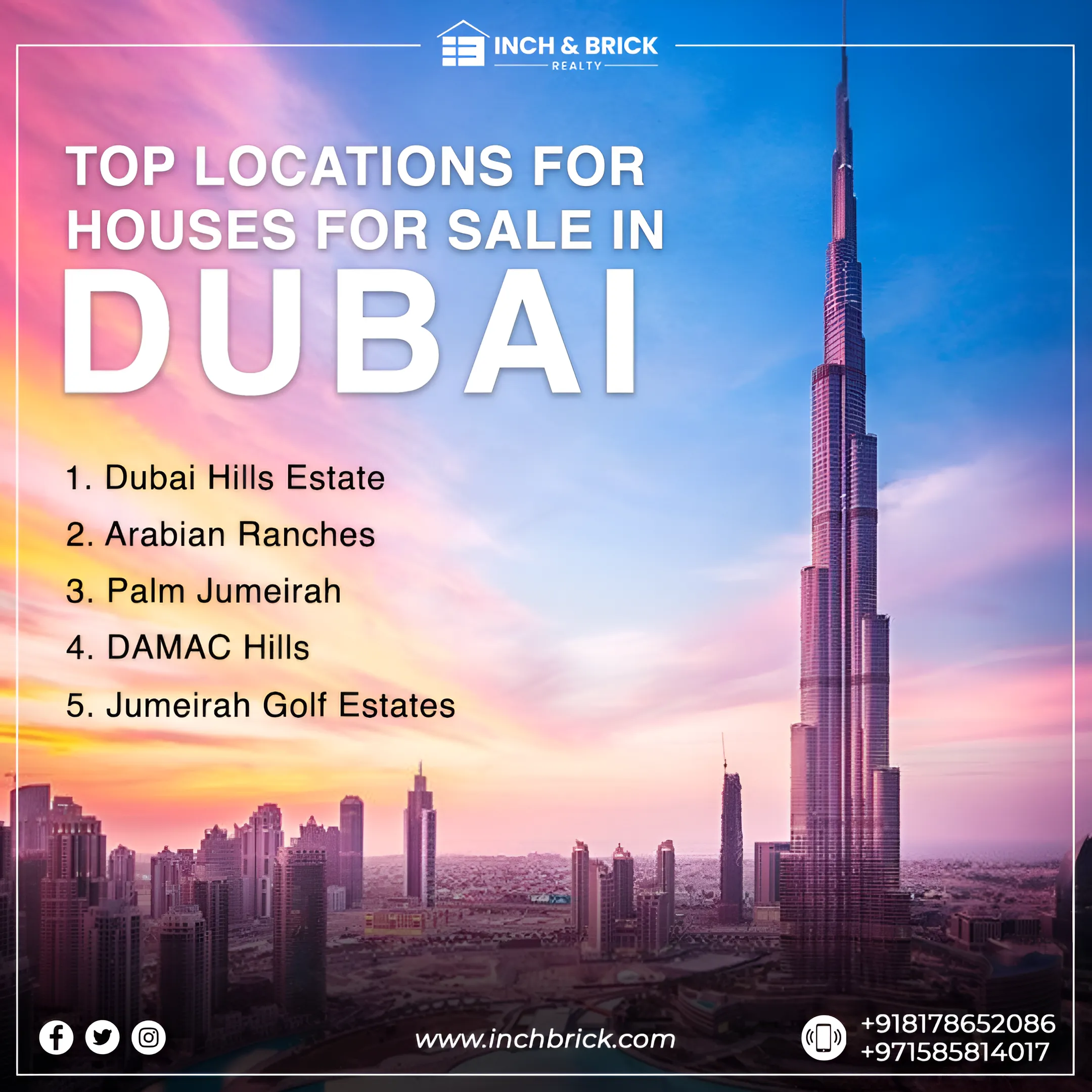 House for Sale Dubai – Explore Luxury Living with Inchbrick Realty
