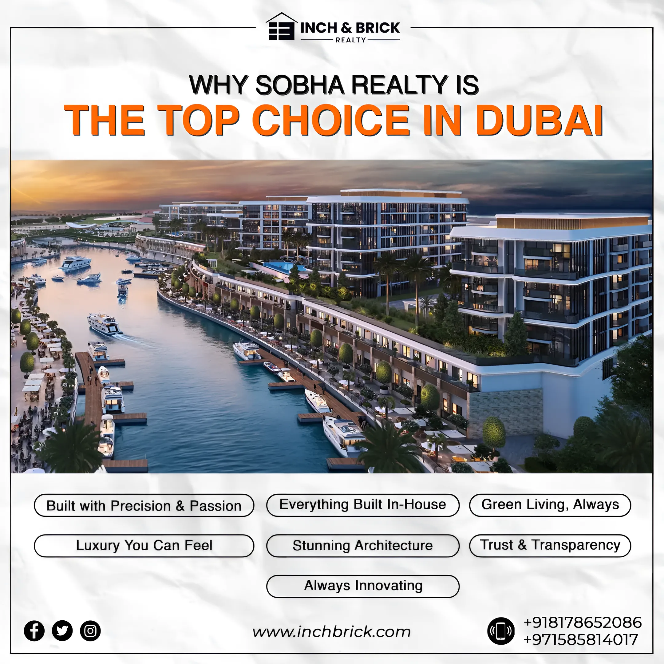 Sobha Realty Is the Top Choice in Dubai