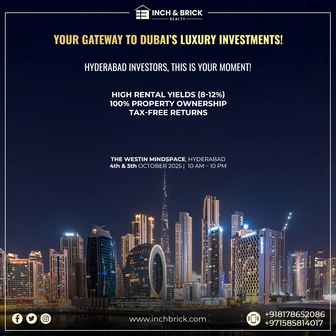 Inchbrick Dubai Property Expo – Invest Smart, Earn High ROI in Dubai