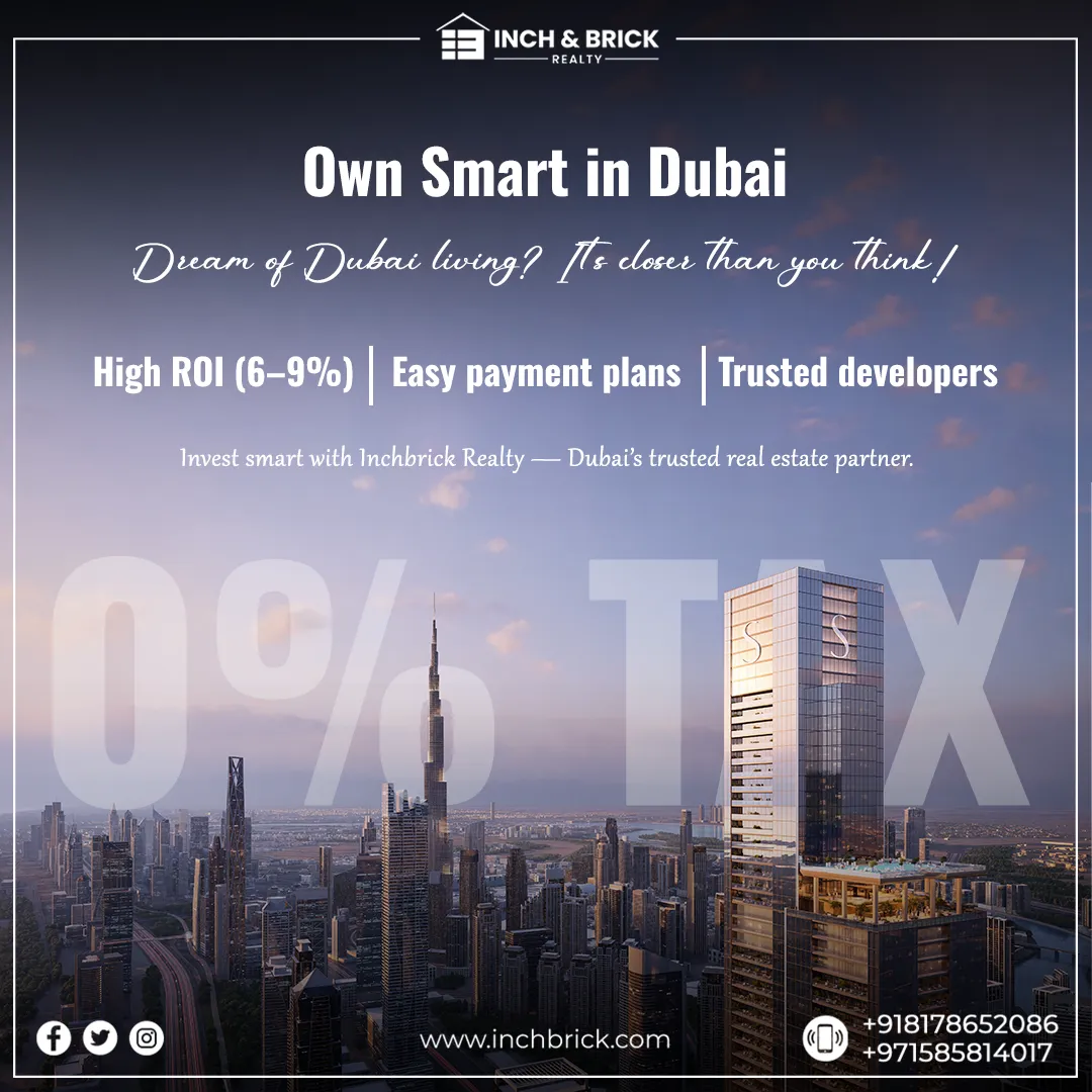 Affordable Apartments for Sale in Dubai 2025 by Inchbrick Realty