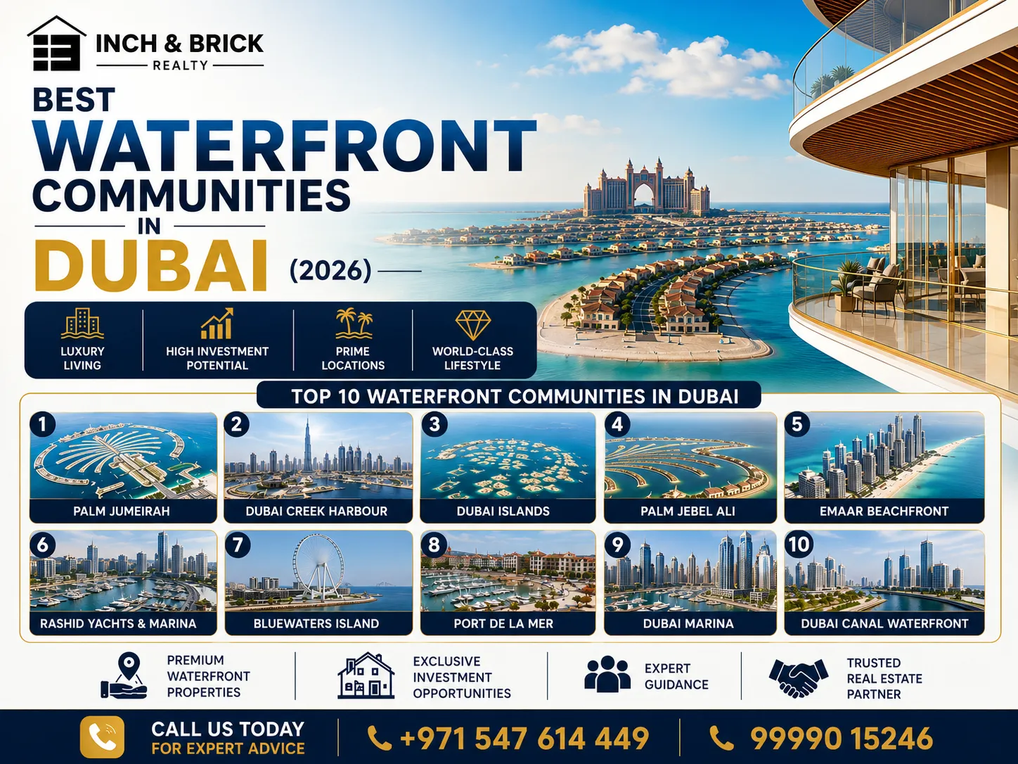 Best Waterfront Communities in Dubai | Top Beachfront Areas 2026
